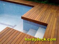 installed ipe hardwood deck