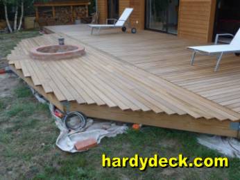 ipe deck installing