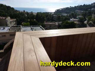 balustrade cap deck
