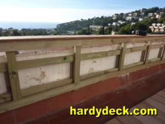 balustrade framework