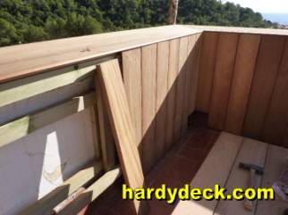 hardwood decking boards